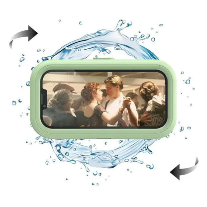 Waterproof Shower Phone Holder – 480° Rotating, Extendable and Adjustable Shower Phone Holder, Waterproof and Anti-Fog Bathroom Wall-Mounted Holder, Suitable for 4–7-Inch Phones