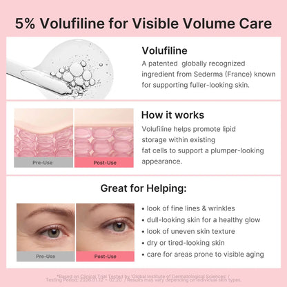 [‮Ebucidem‬] PDRN Pink Collagen Volume Multi Balm | All in One Volufiline, PDRN, NAD Stick for Youthful-Looking, Helping Look of Fine Lines, Firming Care, Anti-Aging Care | for Under-Eyes, Neck, Forehead, Smile Lines, Lip Care | Korean Skincare